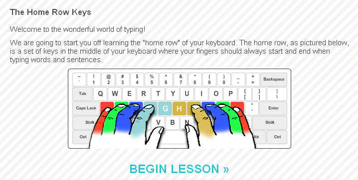 website to learn typing