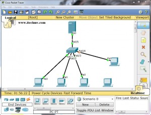 STICKY MAC ADDRESS ON PACKET TRACER - hiTechMV